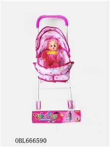 A cart with doll - OBL666590