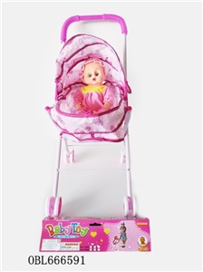 A cart with doll - OBL666591