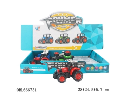 Back to the farmer car (12 PCS) - OBL666731
