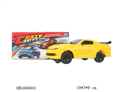 大黄蜂带3D音乐灯光万向车 - OBL666841