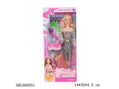 11.5 -inch real barbie doll - OBL666851