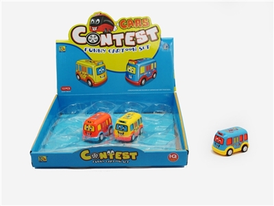 Fan back in cartoon bus - OBL667165