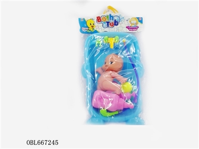 Whales tub Big baby suit - OBL667245