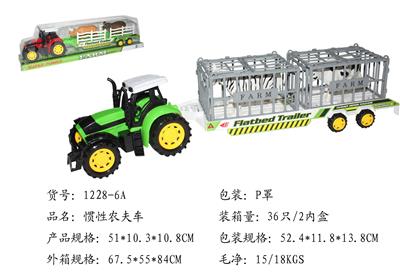 Inertia farmer car cattle and horses - OBL667310