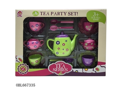 Printed tea set - OBL667335