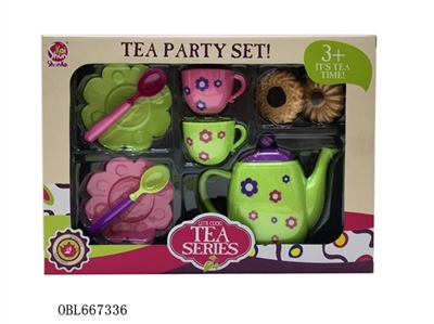 Printed tea set - OBL667336