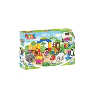 Happy zoo lego 60 PCS - OBL667430