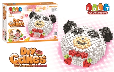 IQ小积木-熊猫459pcs - OBL667593