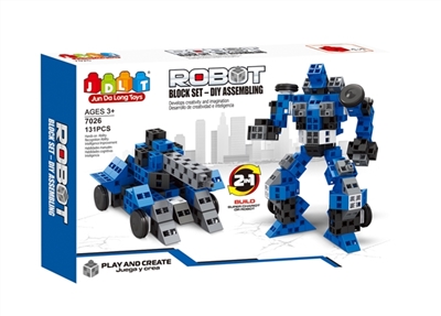 突击（蓝色）131pcs - OBL667599