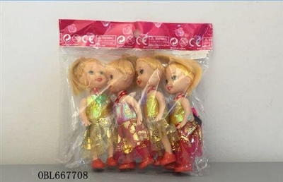 Three inches horsetail doll - OBL667708