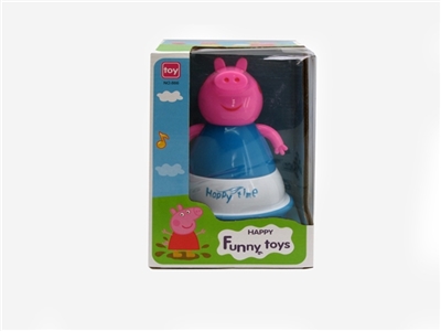 Electric universal pink pigs (with music show off lights) - OBL667749