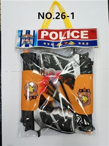 Portable PVC bag police set of paragraph (1) - OBL667913