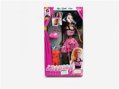 Eleven inches empty handed barbie OPP pack is a beautiful girl - OBL667931
