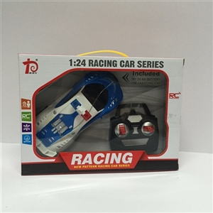 1:24四通遥控布加迪警车 包电配USB线 - OBL667973
