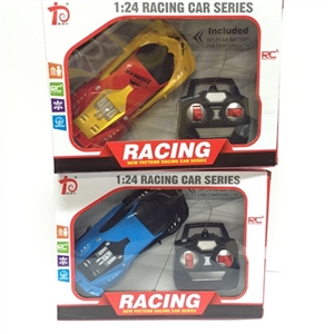 1:24四通遥控布加迪赛车/仿真车混装 包电配USB线 - OBL667977