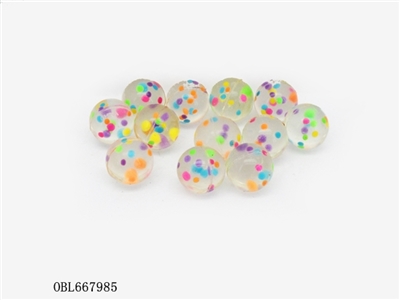 12 27 mm zhuang transparent beads bounce the ball - OBL667985