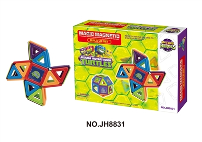 百变磁力片积木（38pcs） - OBL668116