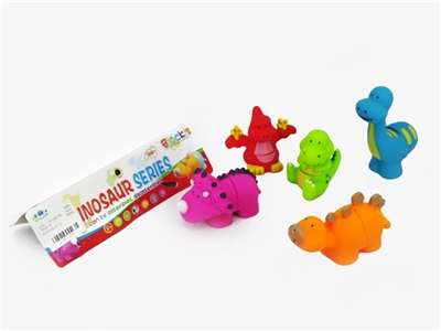 Soft rubber blocks dinosaur 5 only - OBL668301