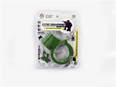 Army green handcuffs - OBL668309