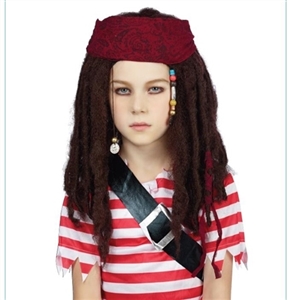 KID PIRATE WIG - OBL668935