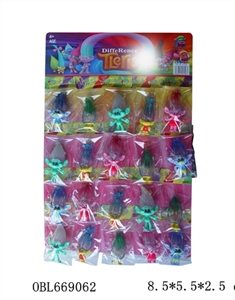 2 inch tangled elves 20 big plate - OBL669062