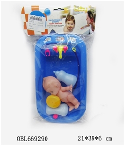 Happy in the tub - OBL669290