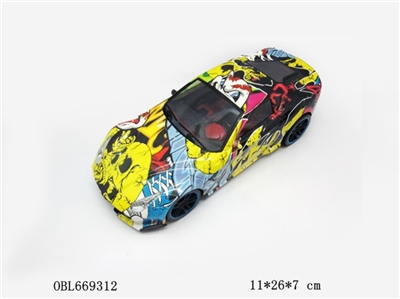 The simulation of inertia car - OBL669312
