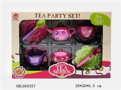 Printed tea set - OBL669357