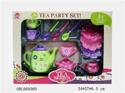 Printed tea set - OBL669360