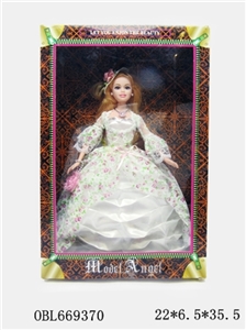 12.5 -inch barbie girl wedding dresses - OBL669370