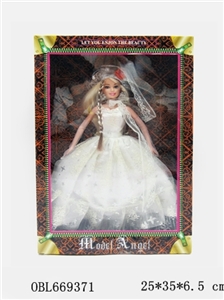 12.5 -inch barbie girl wedding dresses - OBL669371