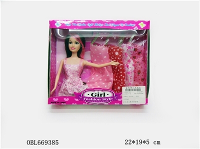 Barbie fashion with four sets of clothes - OBL669385