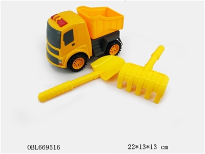 Inertia truck with a shovel - OBL669516