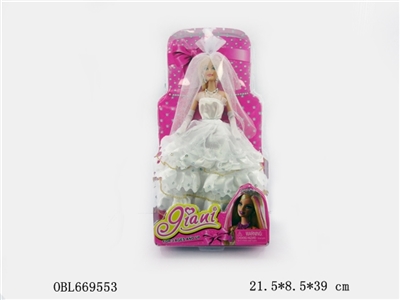 12.5 inch solid body evening barbie - OBL669553
