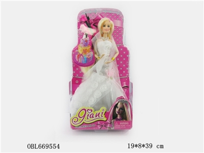 12.5 inch solid body evening barbie - OBL669554