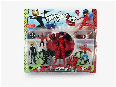 7.5 -inch ladybug girl 2 (and relevant) 5 inch figures 3 only 3 inch doll paragraph 3 parts only 4 - OBL669623