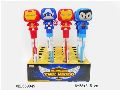 28 cm iron man bubbles stick - OBL669949