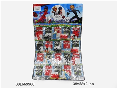 3 inch ladybug singles only less plastic bags six 20 big plate - OBL669960