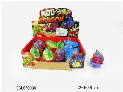 Sniffing the dinosaur in a box - OBL670030