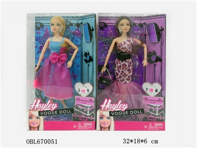 Hayley cocktail dress barbie - OBL670051