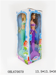 The little mermaid 11.5 -inch colorful lights - OBL670070