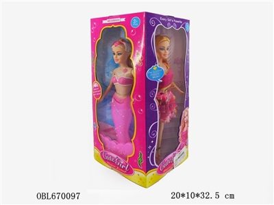 The 11.5 -inch barbie fashion 11.5 -inch mermaid belt - OBL670097