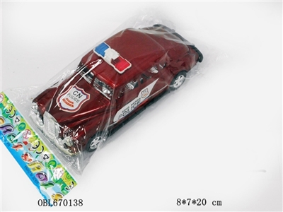 Inertia a police car - OBL670138