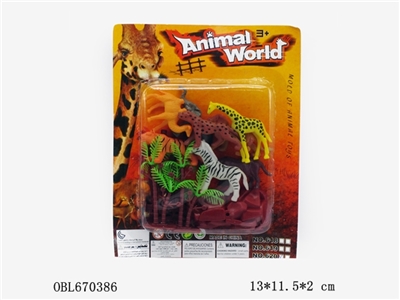 Suction plate 8 pack animals - OBL670386