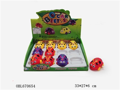 Chain on cartoon beetles - OBL670654