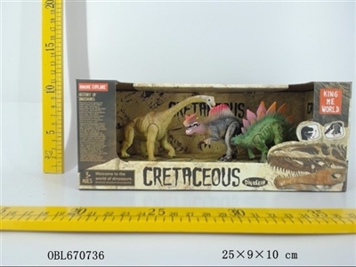 The simulation dinosaur series version of joint moving - OBL670736