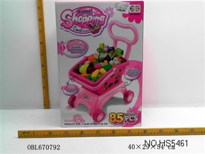 Multi-function pink fruit cart (export) - OBL670792