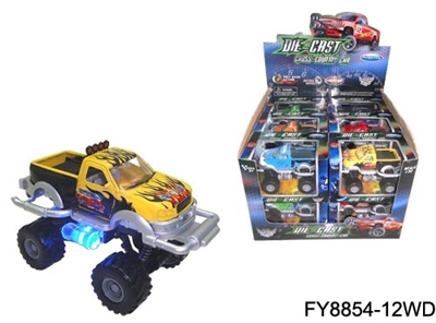 1:36合金越野福特皮卡警车 - OBL671237