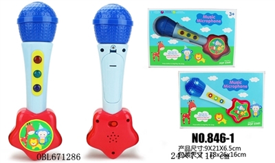 Cartoon microphone (light music) - OBL671286