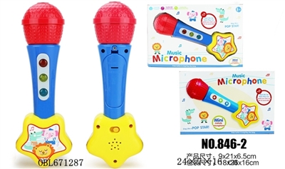 Cartoon microphone (light music) - OBL671287